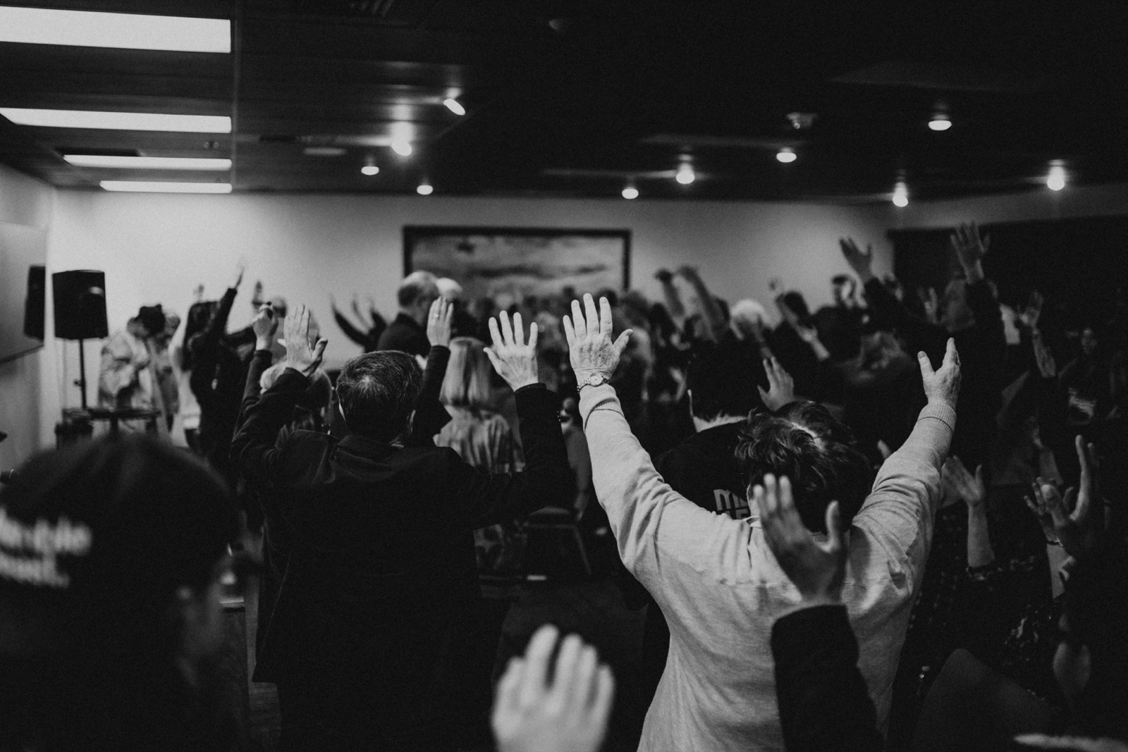 School of Theology community in worship
